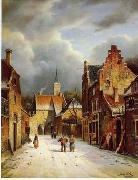unknow artist European city landscape, street landsacpe, construction, frontstore, building and architecture. 084 USA oil painting reproduction